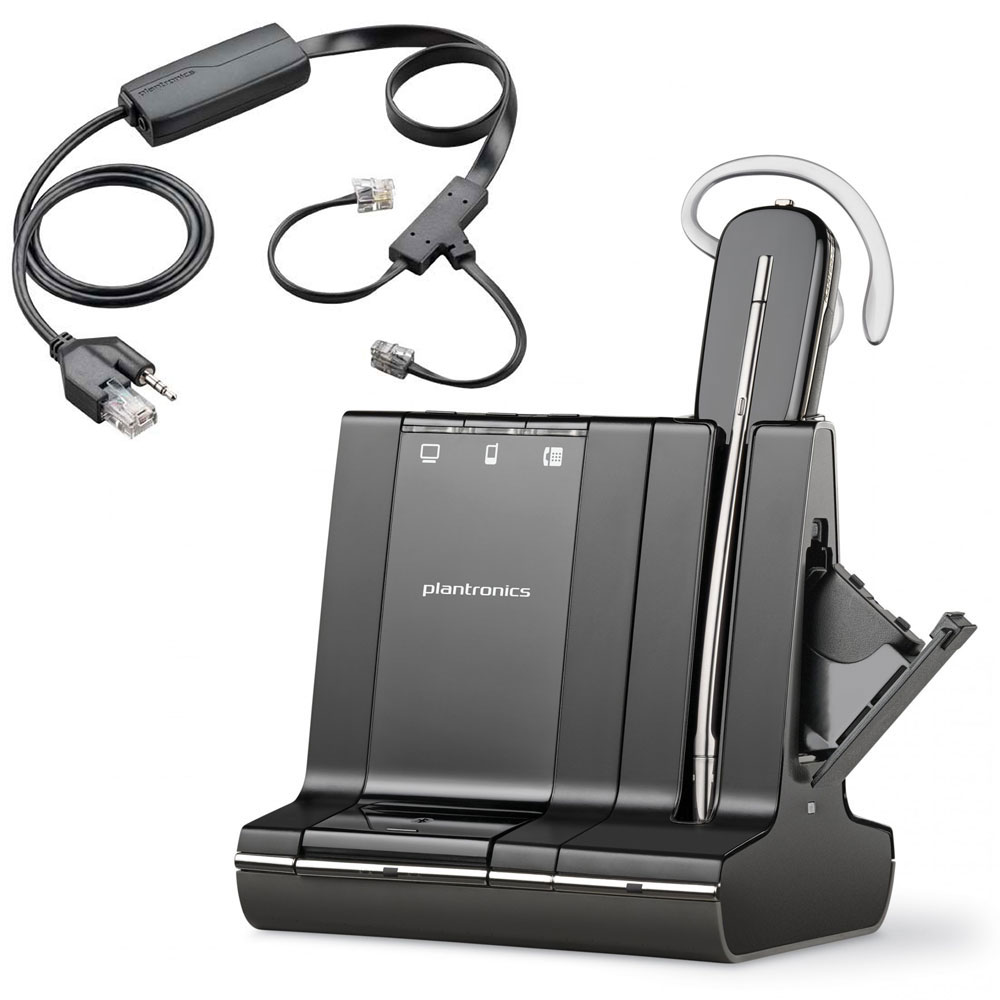 Plantronics Savi W745 M APC 43 PL W745 M APC43 VoIP systems