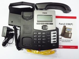 IP телефон  Fanvil C58