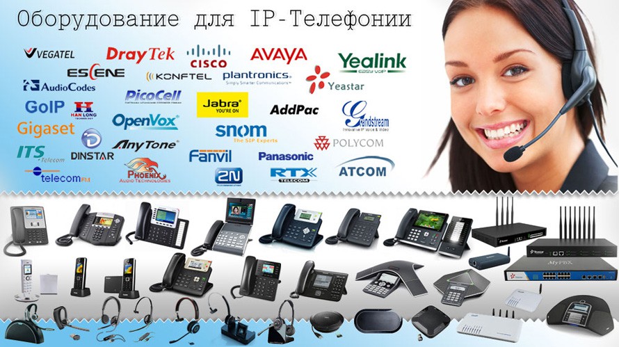 Оборудование для IP телефонии