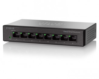 Коммутатор Cisco SF110D-08HP-EU