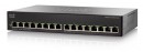 Коммутатор Cisco SG110-16HP-EU