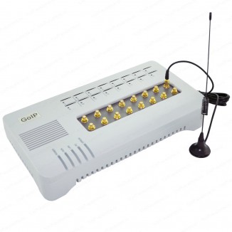 VoIP-GSM шлюз, внешние антенны  GoIP 16