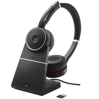 Bluetooth-гарнитура с зарядной подставкой Jabra Evolve 75 Stereo MS - Charging stand