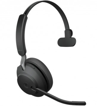 Зарядная станция и гарнитура Jabra EVOLVE2 65 Link 380A UC Mono stand Black