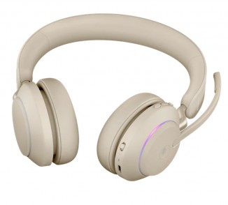 Bluetooth гарнитура Jabra EVOLVE2 65 Link 380A UC Stereo Beige