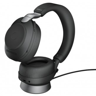 Bluetooth-гарнитура и зарядная база Jabra EVOLVE2 85 Link 380A UC Stereo stand Black