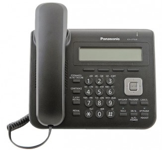 SIP-телефон Panasonic KX-UT123RU-B