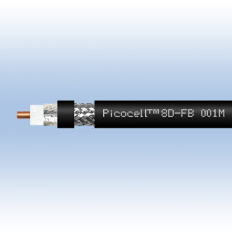 Кабель 1м PicoCell 8D-FB CCA