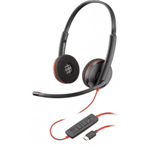 Проводная гарнитура (СТЕРЕО, USB-C) Plantronics Blackwire C3220-C