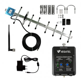 Комплект усиления сигнала VEGATEL VT2-900E-kit (LED)
