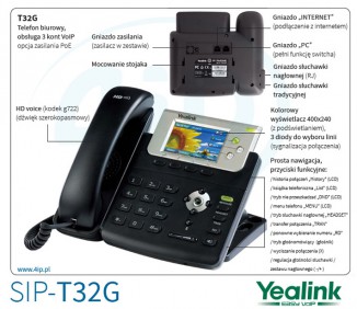 SIP-телефон Yealink SIP-T32G