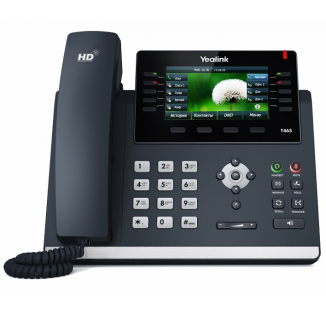 IP-телефон с Wi-FI адаптером Yealink WF40 Yealink SIP-T46S