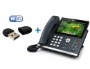 IP-телефон с Wi-FI адаптером Yealink WF40 Yealink SIP-T48S